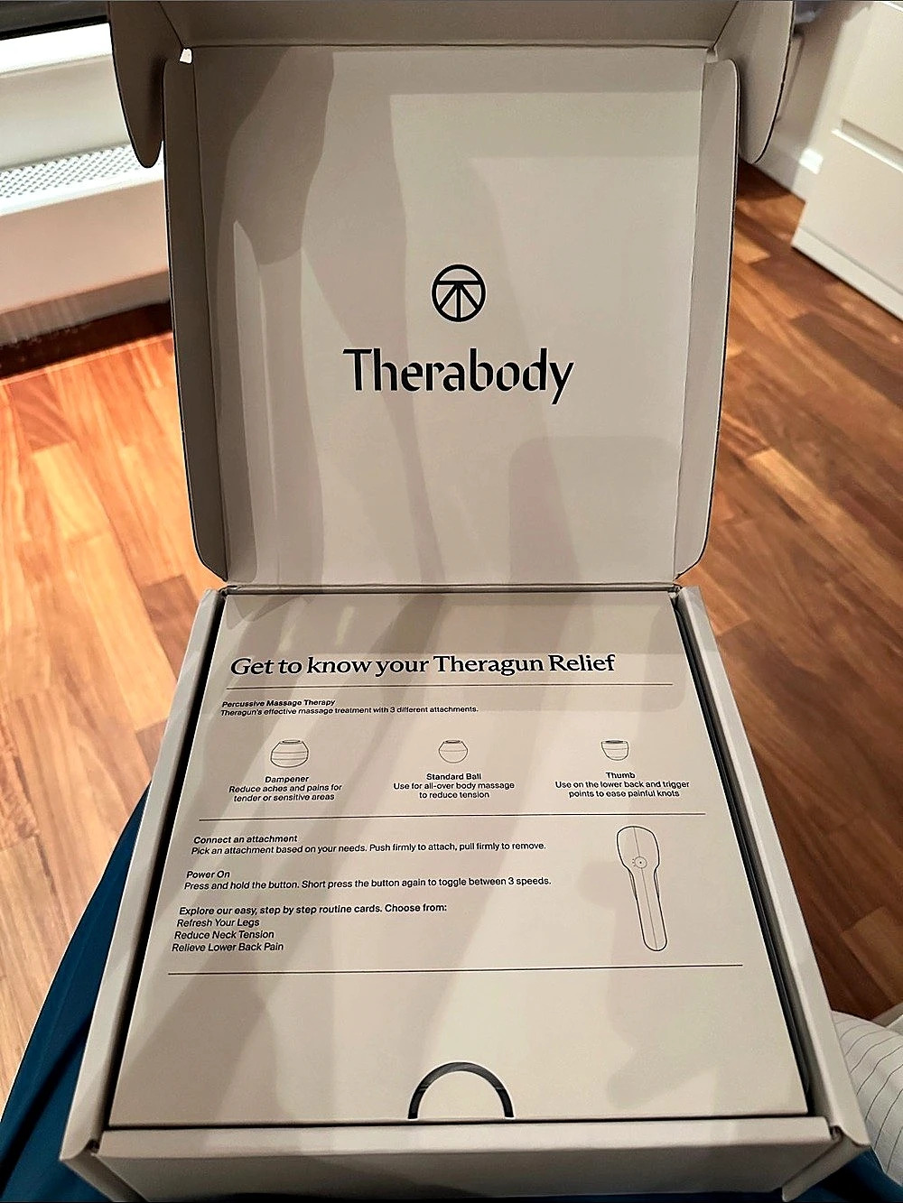 Theragun Relief Massage Device NWT (NY Rangers logo) - Picture 3 of 5